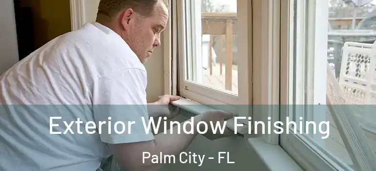  Exterior Window Finishing Palm City - FL