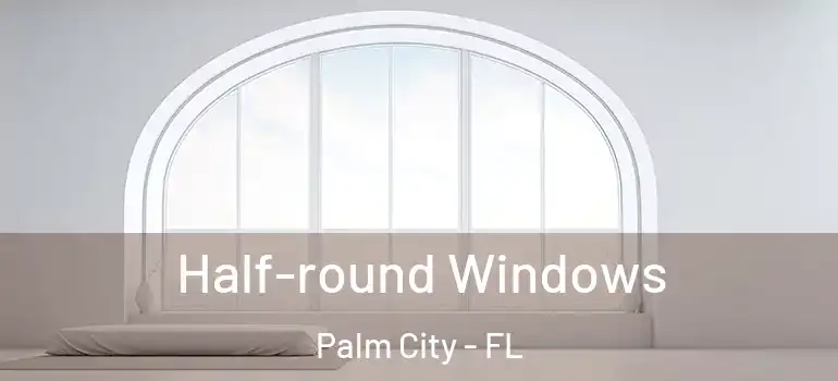  Half-round Windows Palm City - FL