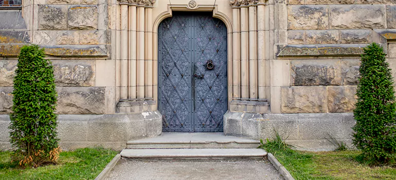 Traditional Double Front Doors in Palm City, FL
